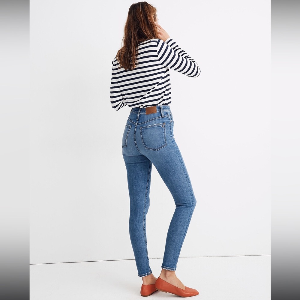 ‼️SOLD‼️ Madewell 11” High Rise Skinny Jeans Maricopa Wash NWOT